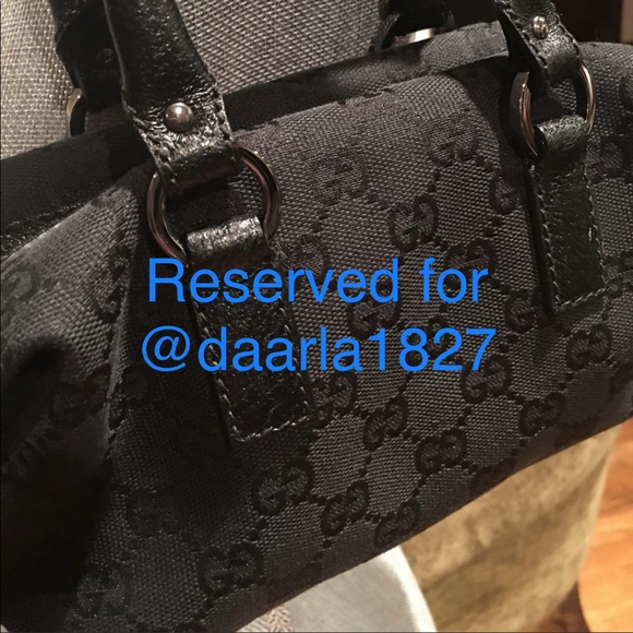 Gucci Handbags - Gucci mini canvas & leather doctor bag